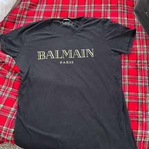 Used authentic Balmain shirt Good condition. No rips. Holes or any of that.
